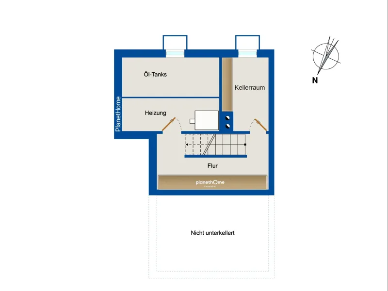 Grundriss Kellergeschoss