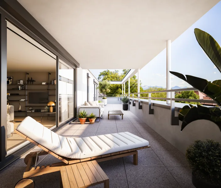 Dachterrasse Penthouse