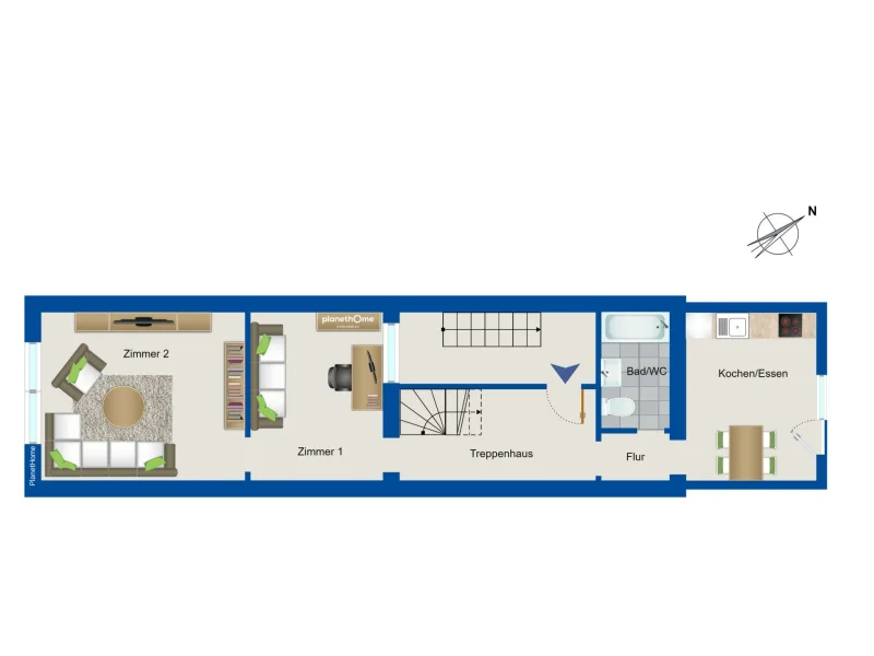 Grundriss 1. Obergeschoss