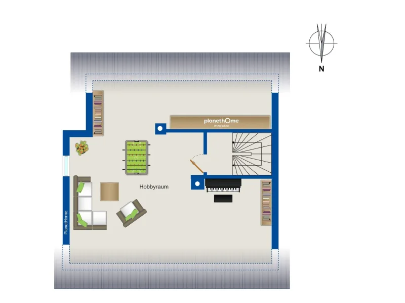 Grundriss Dachgeschoss