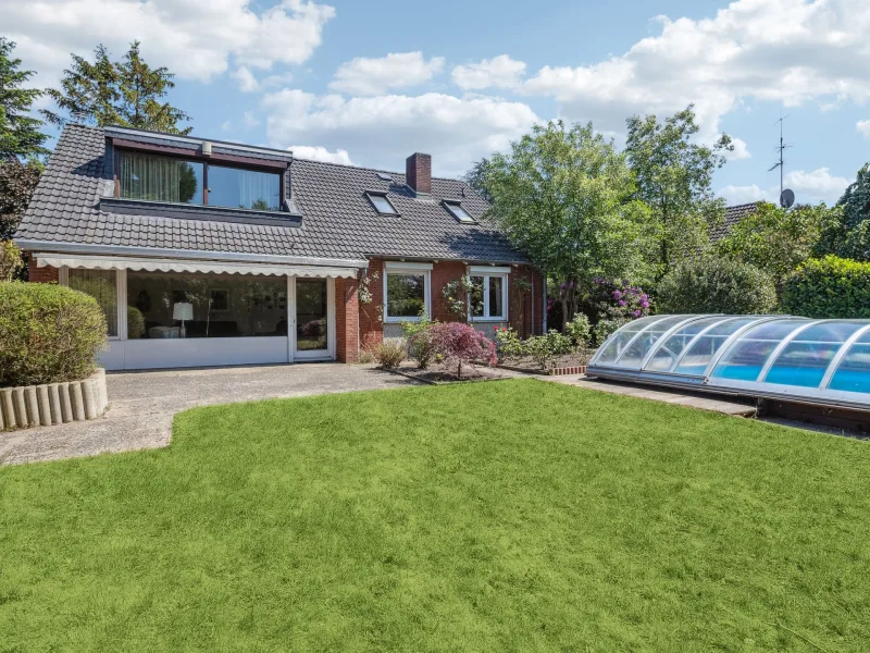 Titelbild - Haus kaufen in Wedel - Am Geesthang – Einfamilienhaus mit 6 Zimmern in beliebter Wohnlage von Wedel