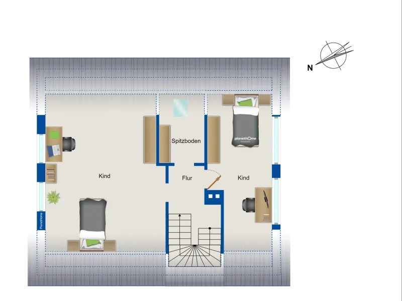 Grundriss Dachgeschoss