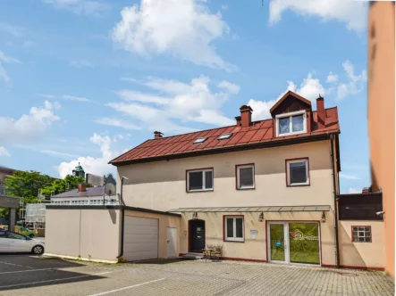 Ansicht  - Haus kaufen in Kempten - Zur freien Verfügung: Wohn-/Geschäftshaus im Zentrum von Kempten