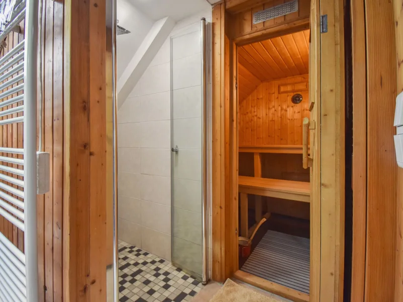 Sauna mit Dusche DG