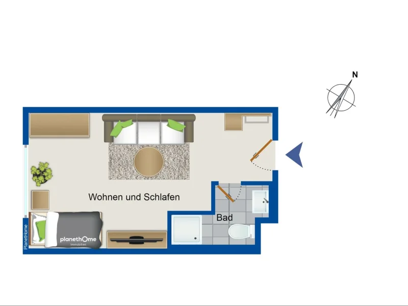 Grundriss 2. Obergeschoss