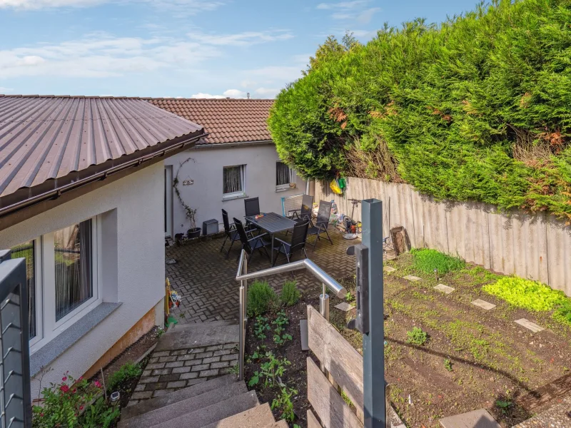 Wohnung Gartenhaus Terrasse