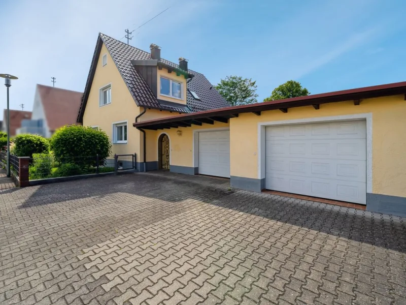 Außenansicht - Haus kaufen in Tapfheim - Top saniertes Einfamilienhaus in Tapfheim