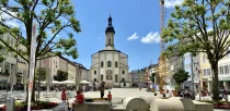 Stadtplatz mit Kirche