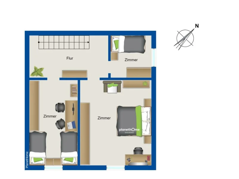 Grundriss Dachgeschoss