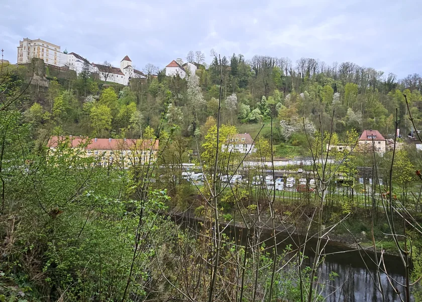 Blick auf Ilz und die Veste