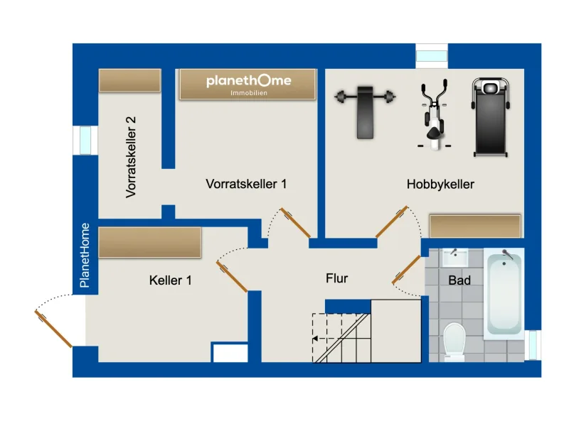 Grundriss Kellergeschoss