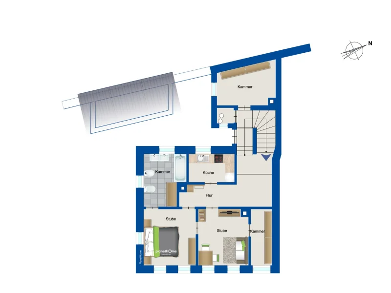 Grundriss - Dachgeschoss