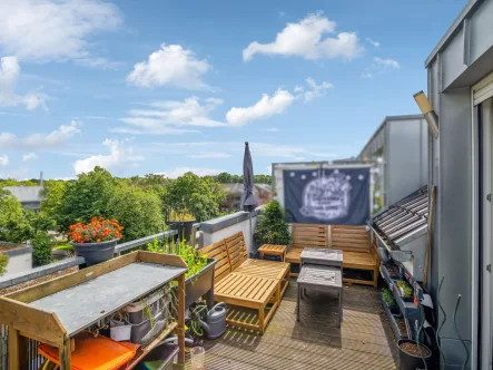 Dachterrasse - Wohnung kaufen in Münster - Schöne, helle 2-Zimmer-Wohnung im Zentrum von Münster-Hiltrup