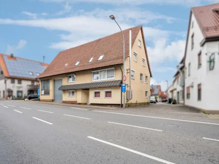 Ansicht - Haus kaufen in Geislingen - Großes Wohn- und Geschäftshaus mit zahlreichen Nutzungsmöglichkeiten in Geislingen