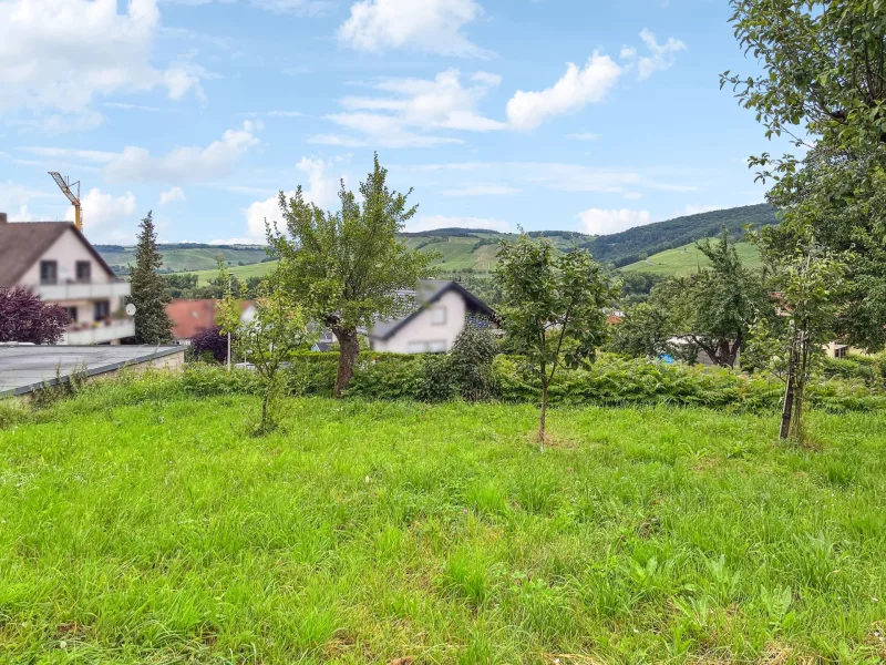 Titel - Grundstück kaufen in Erlabrunn - &quot;Kaufen, Bauen, Wohnen&quot; für ein oder zwei Familien in toller Lage von Erlabrunn