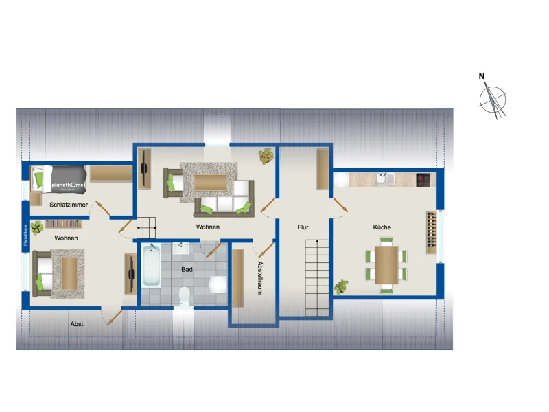 Grundriss Dachgeschoss