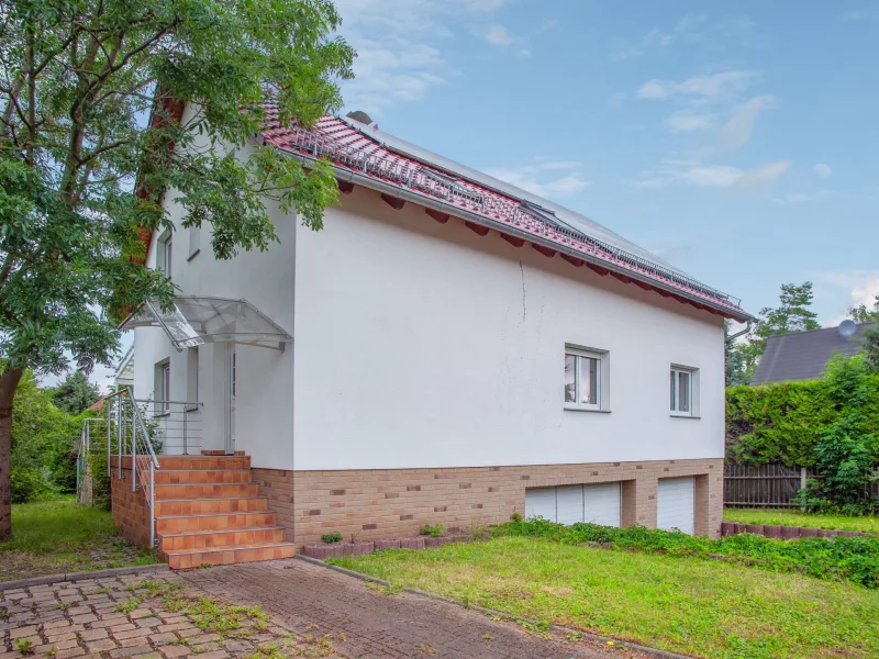 Titelbild - Haus kaufen in Leipzig - Charmantes Einfamilienhaus in Böhlitz-Ehrenberg zu verkaufen ! 