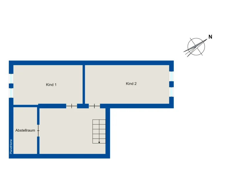 Grundriss 2. Obergeschoss