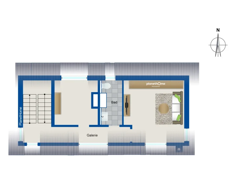 Grundriss - Dachspitz