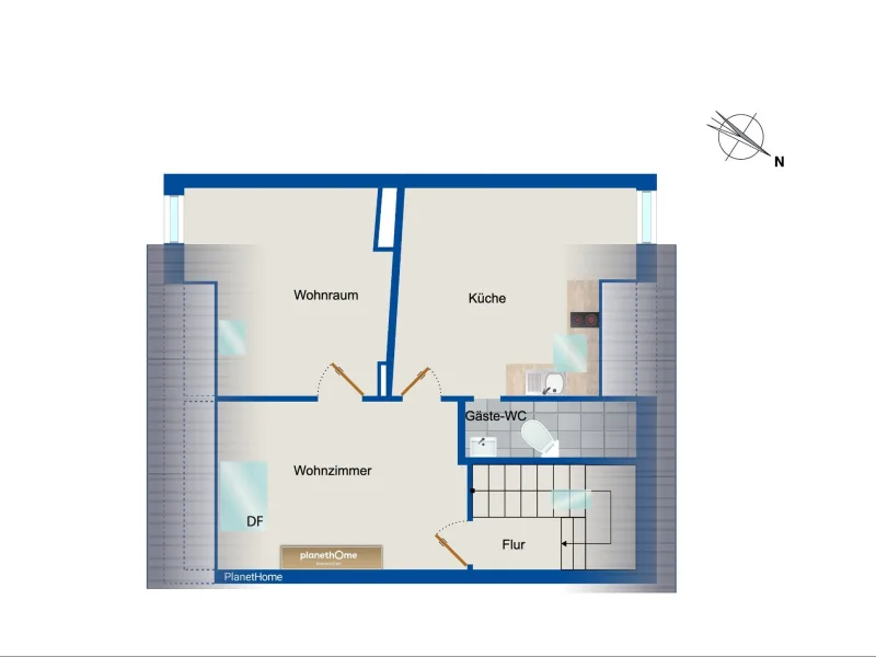 Grundriss Dachgeschoss