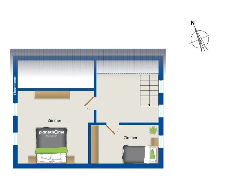 Grundriss - Dachgeschoss