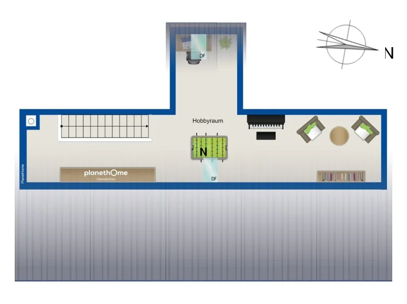 Grundriss Dachgeschoss