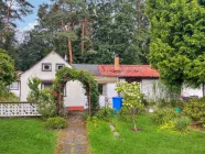 Bungalow auf hinterem Teil