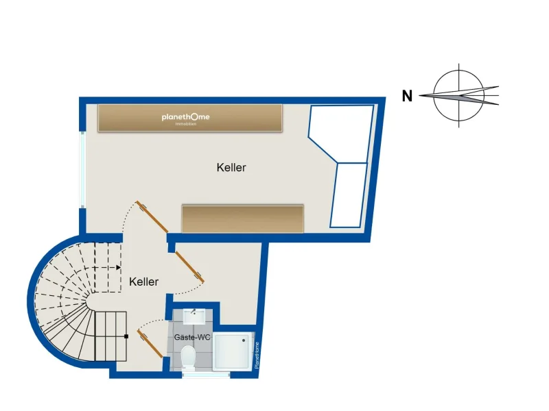 Grundriss Untergeschoss