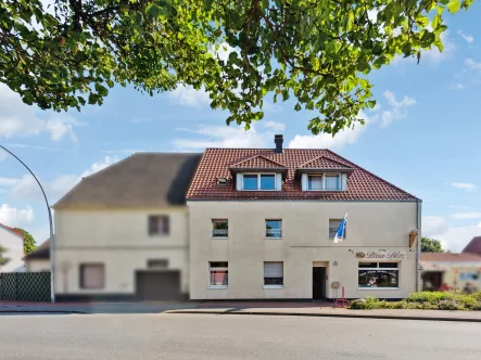 Außenansicht - Haus kaufen in Borken - Gepflegtes Wohn- und Geschäftshaus in zentraler Lage in Borken