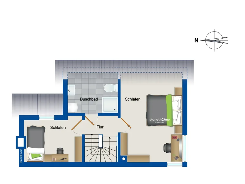 Grundriss Dachgeschoss