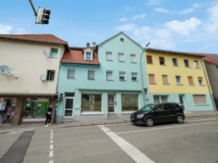 Objektansicht - Haus kaufen in Gunzenhausen - Vermietetes Wohn- und Geschäftshaus in zentraler Lage von Gunzenhausen