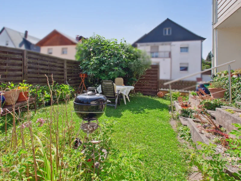 Titel - Wohnung kaufen in Ober-Ramstadt - Kapitalanlage oder Eigennutzung: vermietete 4-Zimmerwohnung mit Garten in Ober-Ramstadt Modau 