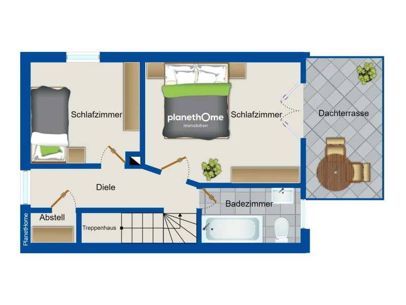 Grundriss Dachgeschoss