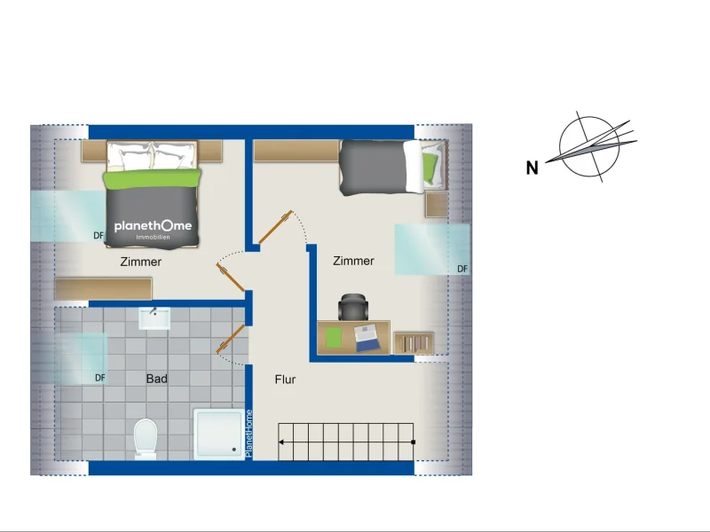 Grundriss Dachgeschoss