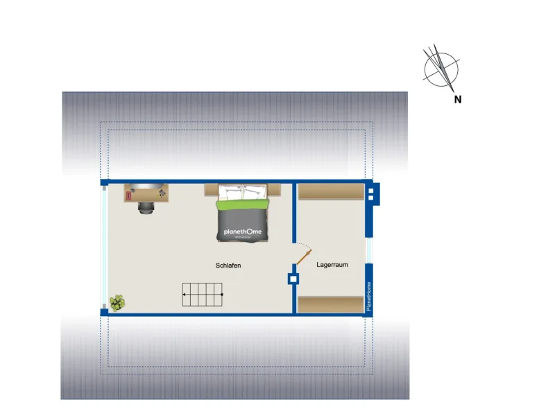 Grundriss Dachgeschoss