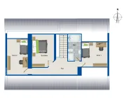 Grundriss - Dachgeschoss