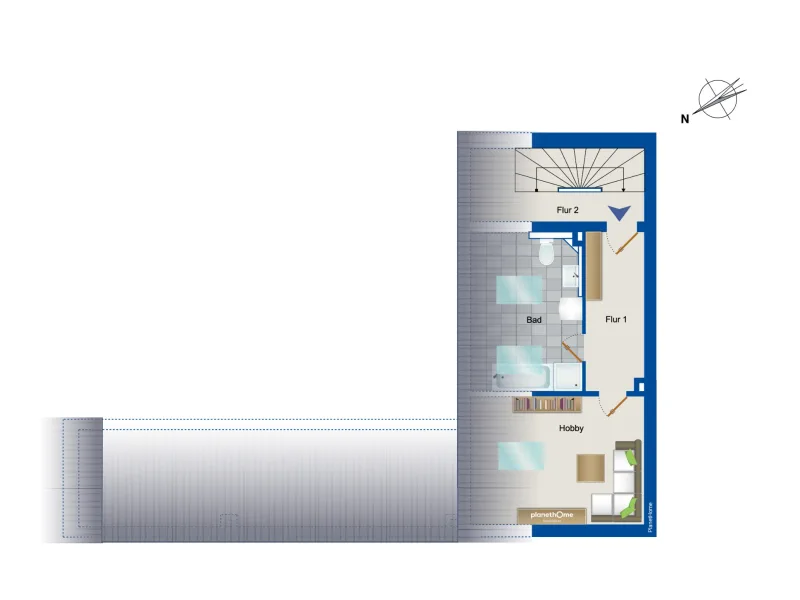 Grundriss Dachgeschoss