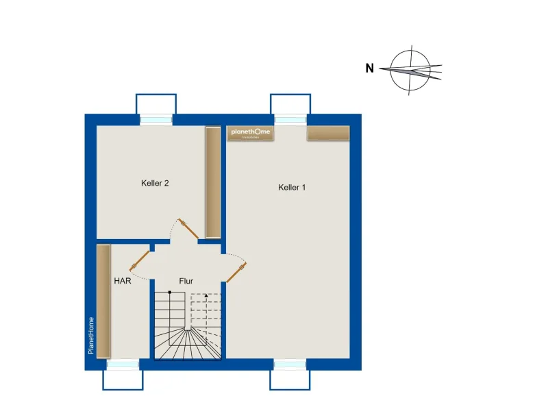 Grundriss Kellergeschoss