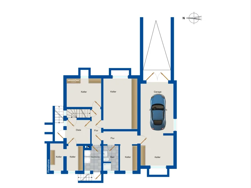 Grundriss Untergeschoss