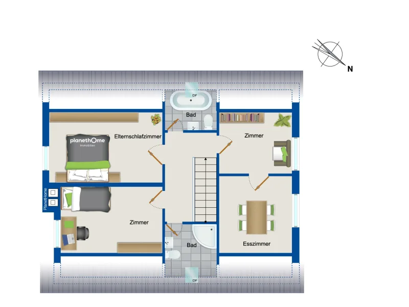 Grundriss Dachgeschoss