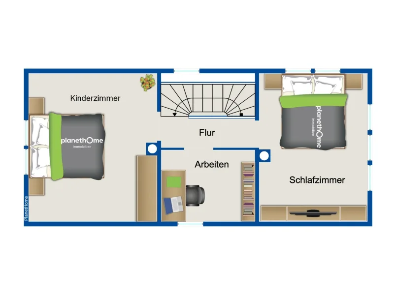 Grundriss Obergeschoss