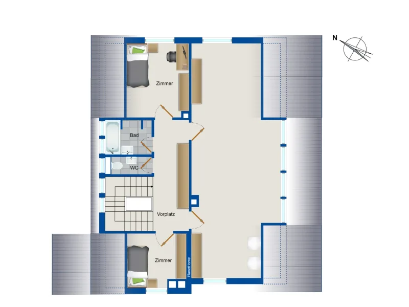 Grundriss Dachgeschoss