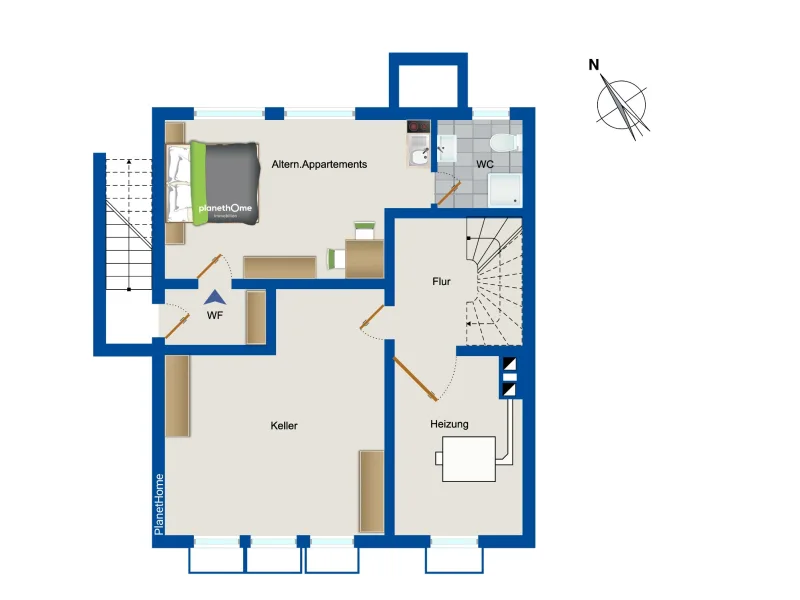 Grundriss Kellergeschoss