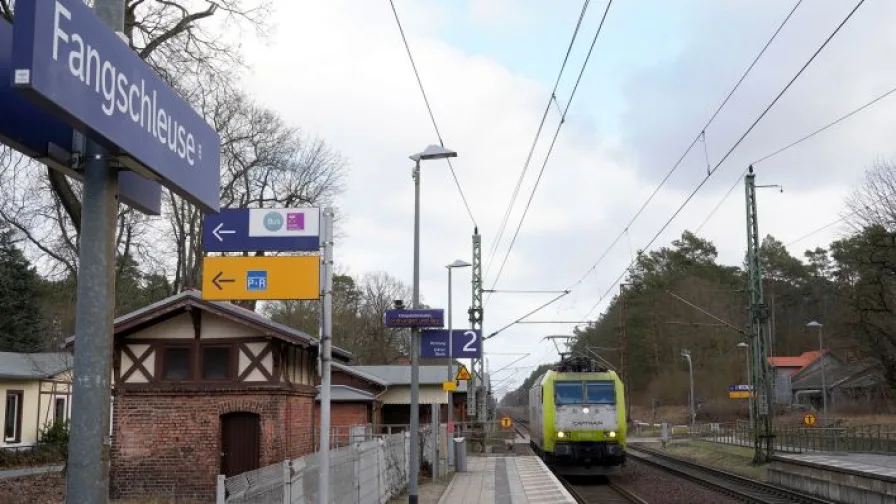 Regionalbahnhof Fangschleuse