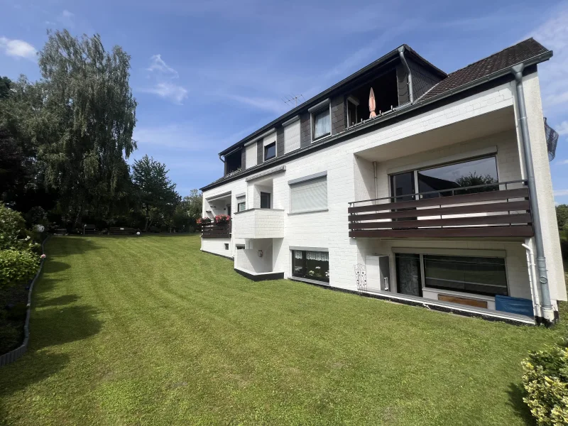 Rückansicht - Wohnung kaufen in Hildesheim - Attraktive 1-Zimmer-Wohnung in Himmelsthür / Hildesheim