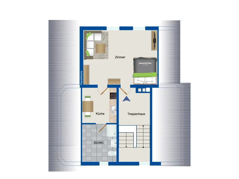 Grundriss Dachgeschoss