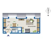 Grundriss Wohnung