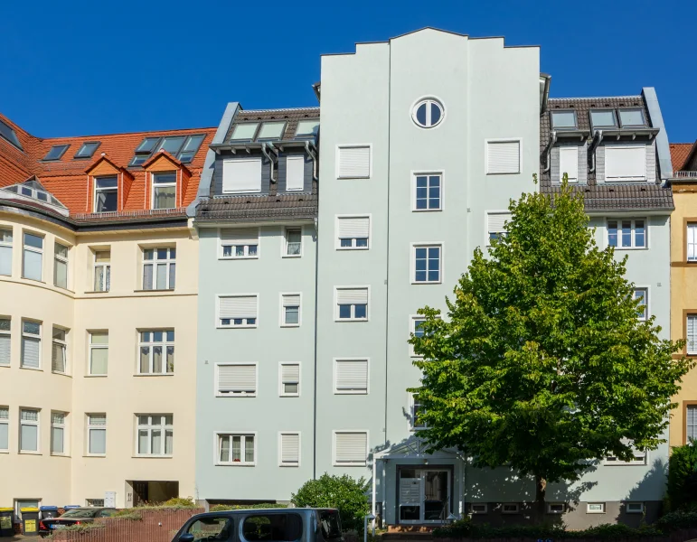 Ansicht Haus - Wohnung kaufen in Halle (Saale) - Top-Wohnung in Top-Lage Innenstadt von Halle