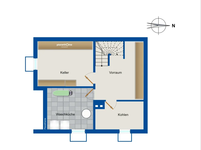 Grundriss Untergeschoss