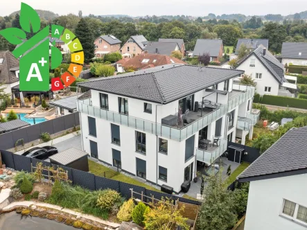 Außenansicht I - Wohnung mieten in Bielefeld - Moderne Penthouse-Wohnung in Bielefeld-Milse